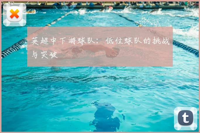 英超中下游球队：低位球队的挑战与突破