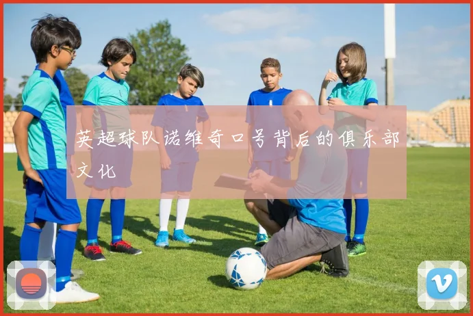 英超球队诺维奇口号背后的俱乐部文化