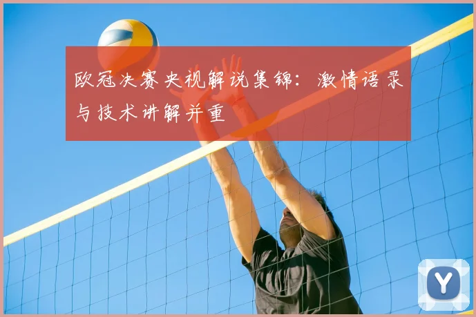 欧冠决赛央视解说集锦：激情语录与技术讲解并重
